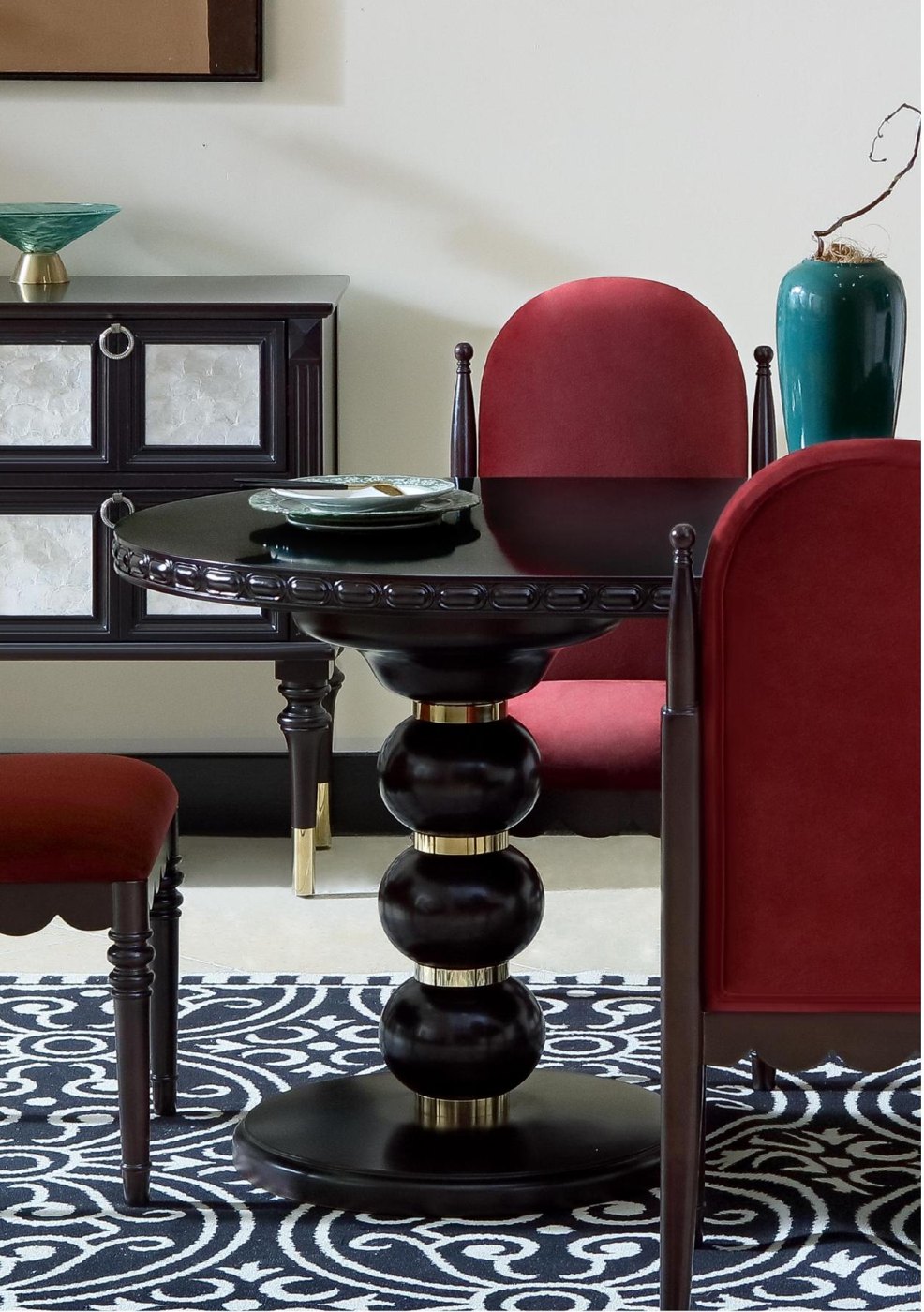 Hartwell Round Side Table — Round Side Table from the Hartwell series