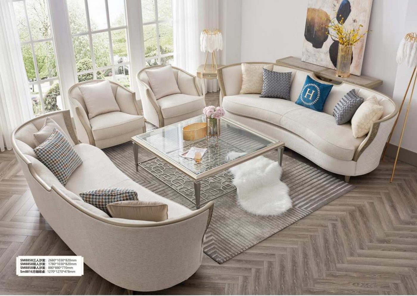 Sonoma Three-Seat Sofa — Three-Seat Sofa from the Sonoma series