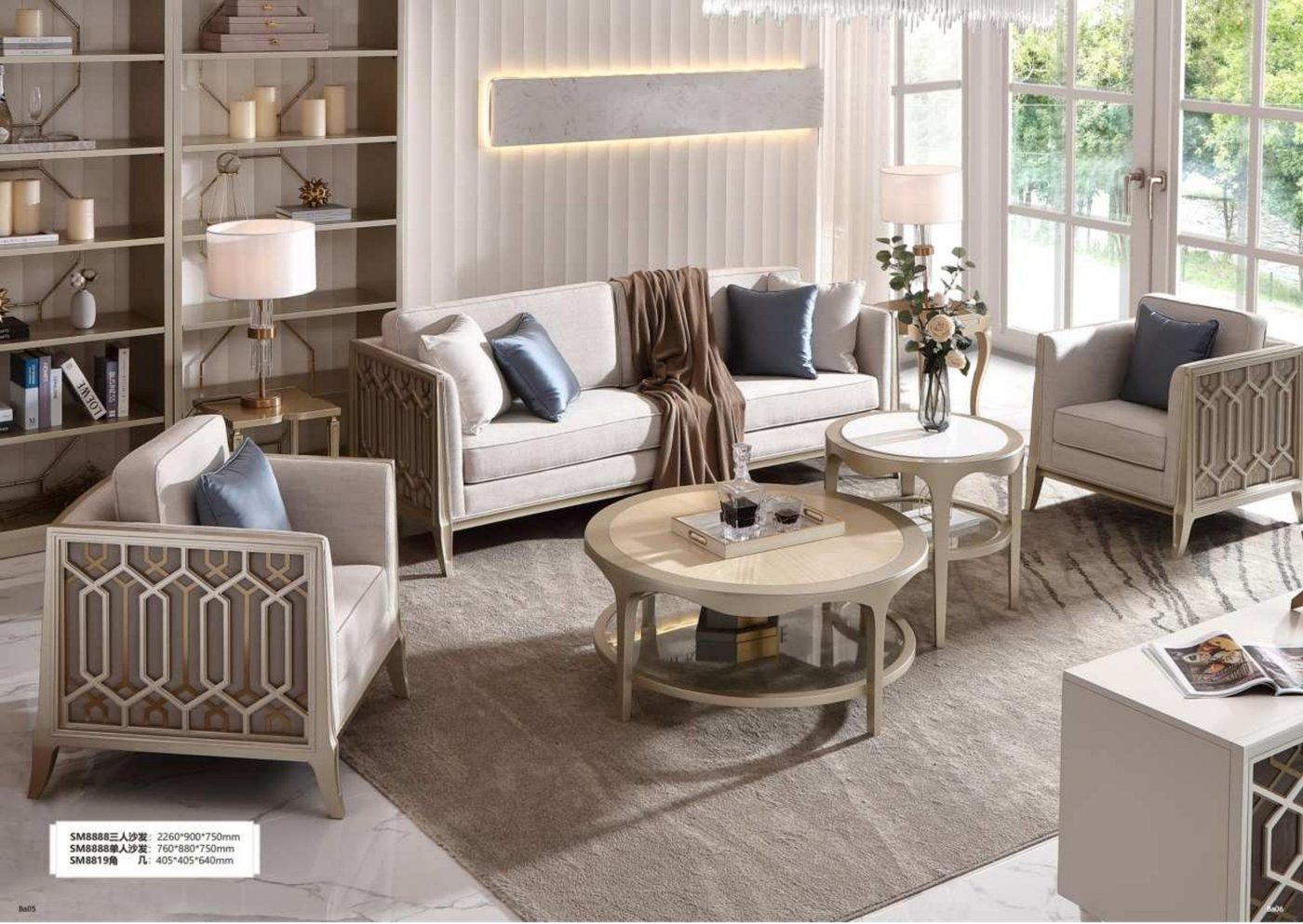 Sonoma Three-Seat Sofa — Three-Seat Sofa from the Sonoma series