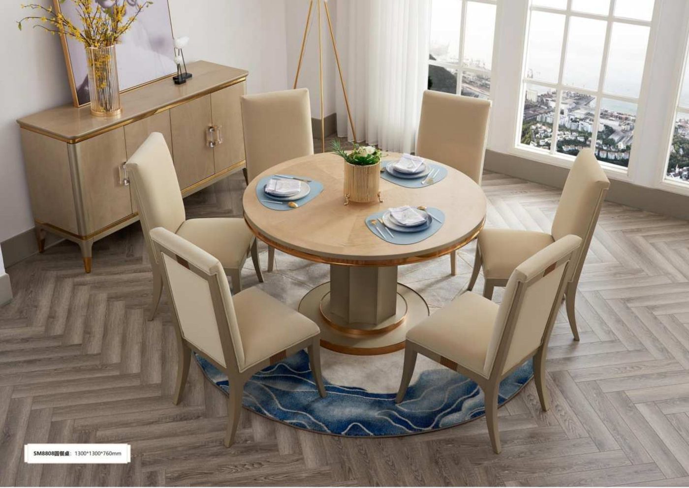 Sonoma Round Dining Table — Round Dining Table from the Sonoma series