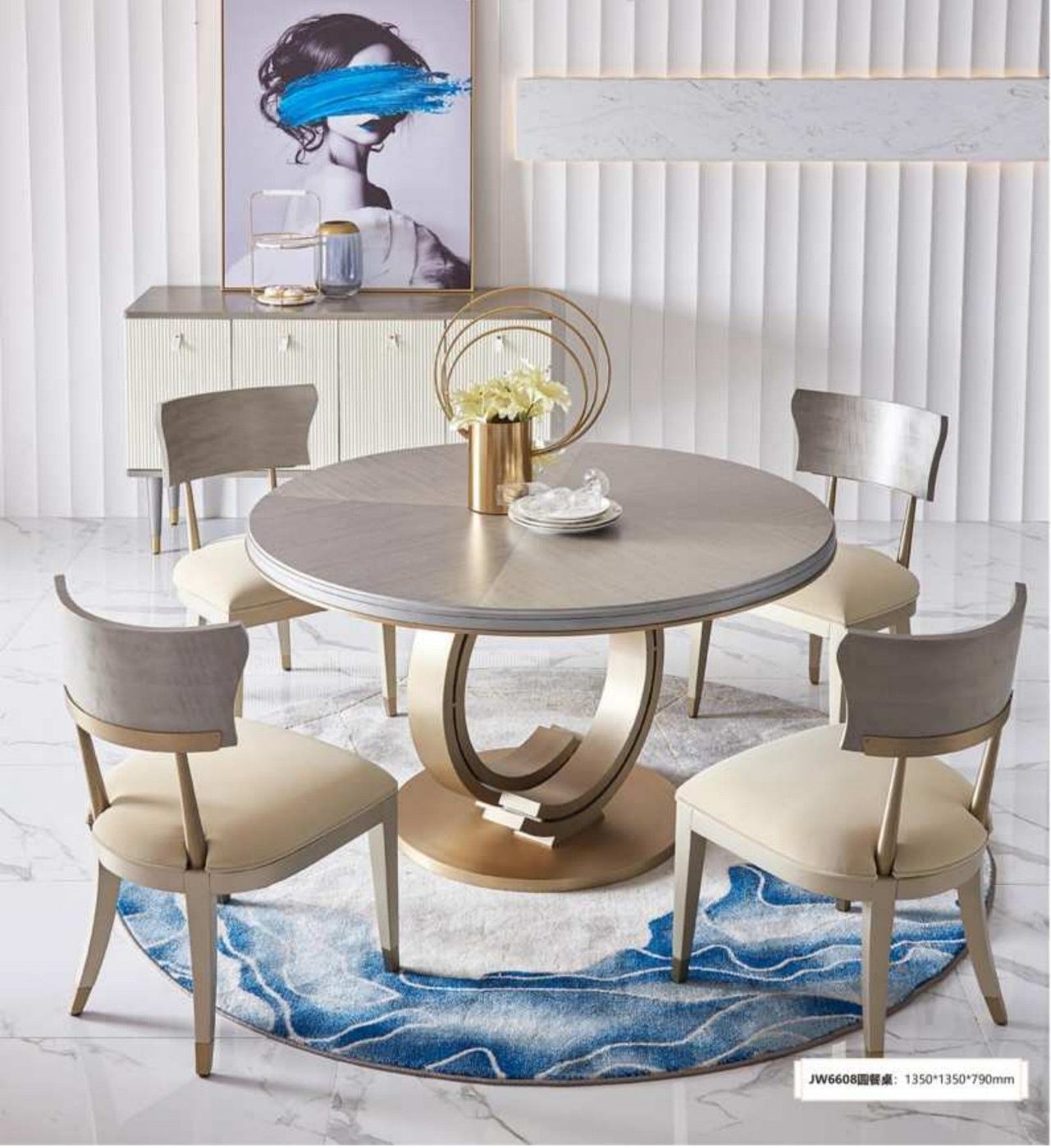 Juliet Round Dining Table — Round Dining Table from the Juliet series