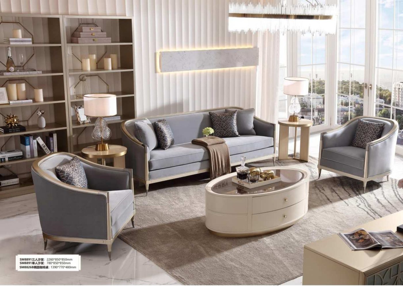 Sonoma Three-Seat Sofa — Three-Seat Sofa from the Sonoma series