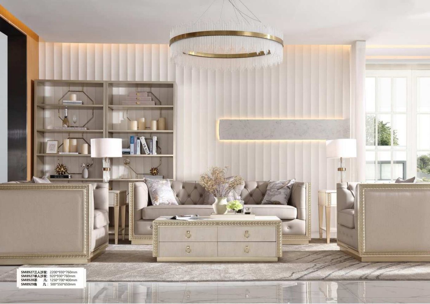 Sonoma Three-Seat Sofa — Three-Seat Sofa from the Sonoma series